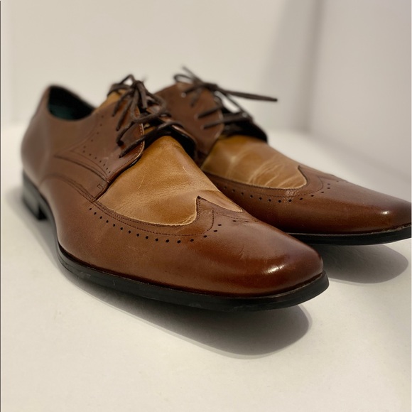 Brown Wingtip Oxford Dress Shoes | Poshmark